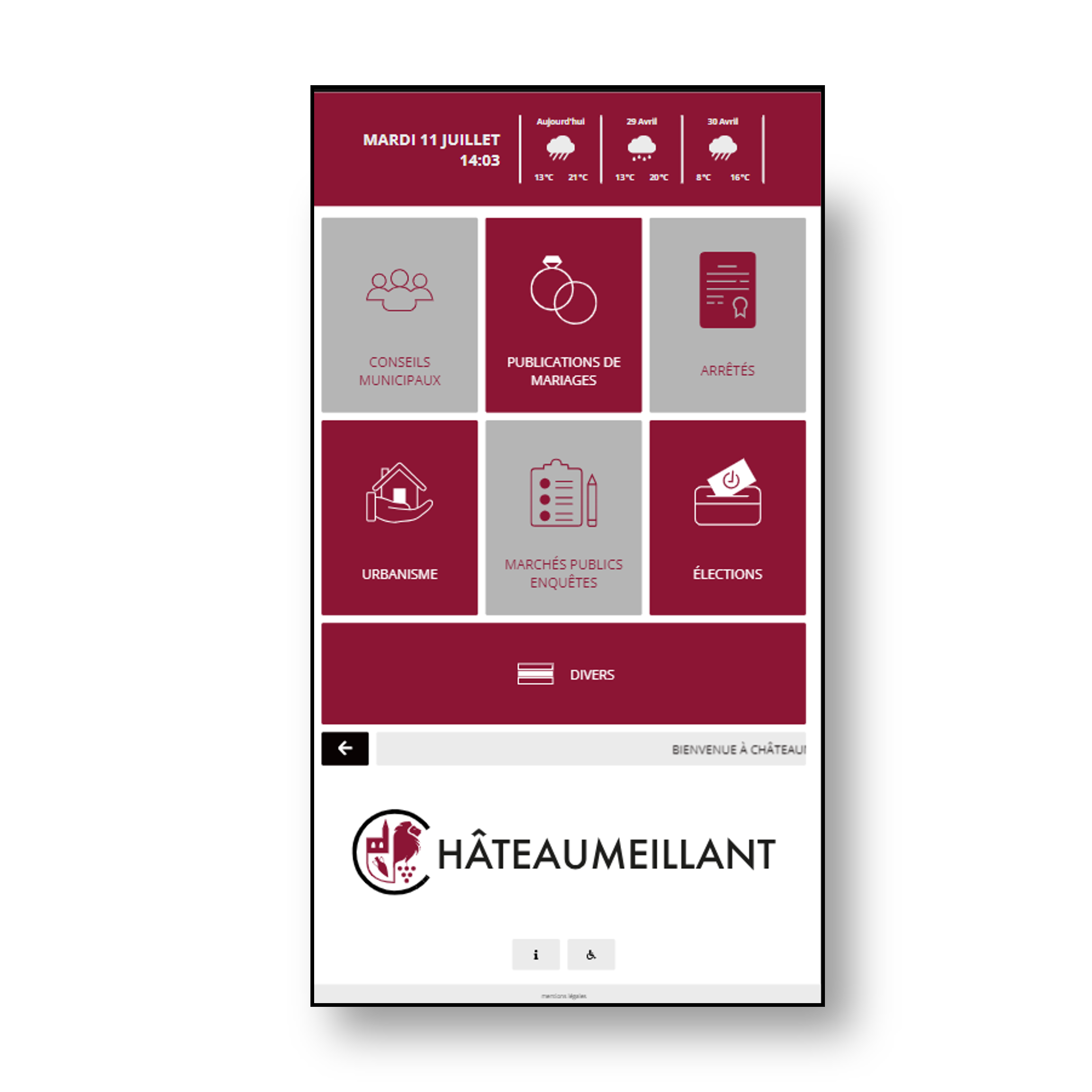 App Affichage Numerique 2 tr
