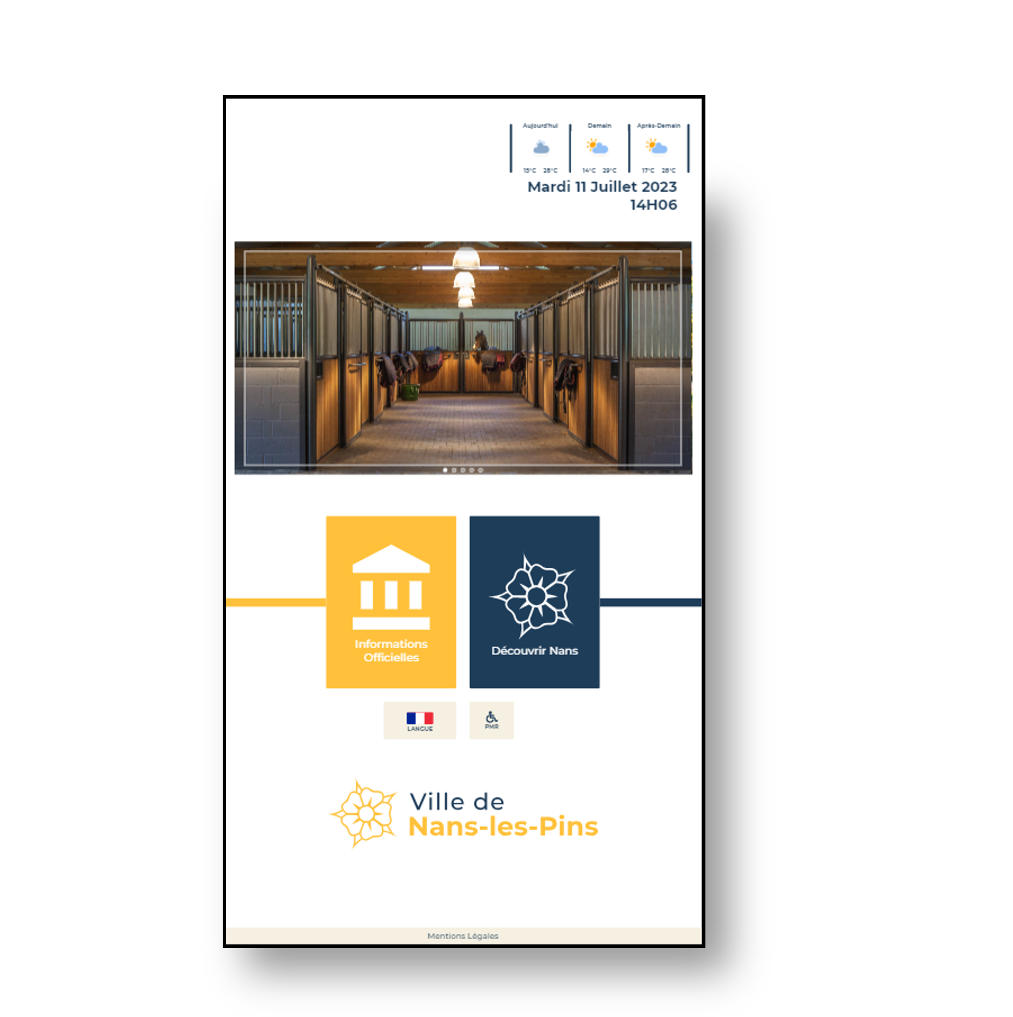 App Affichage Numerique 5 tr