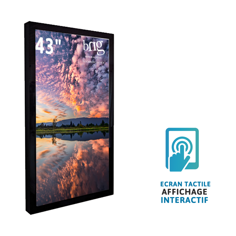 Ecran interieur tactil 43 pouces