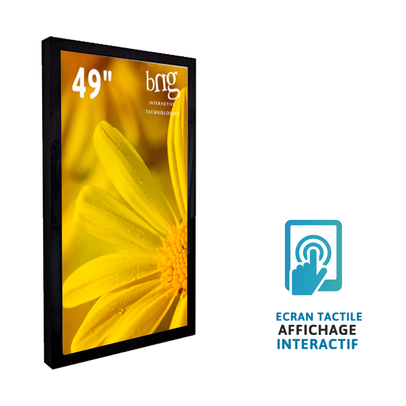 Ecran interieur tactil 49 pouces