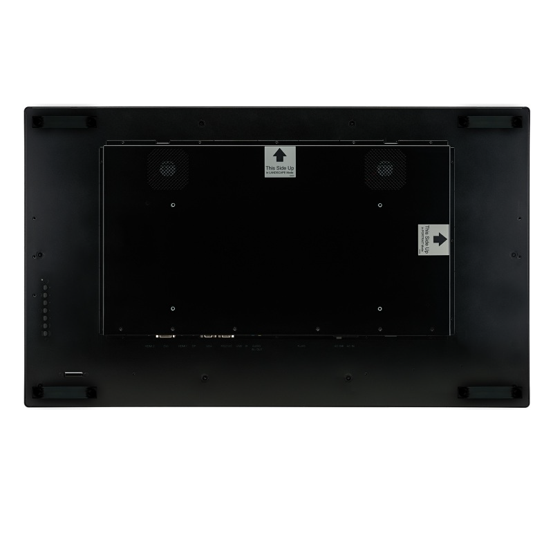 Ecran mural tactile indoor 49 pouces vue derrière BNG