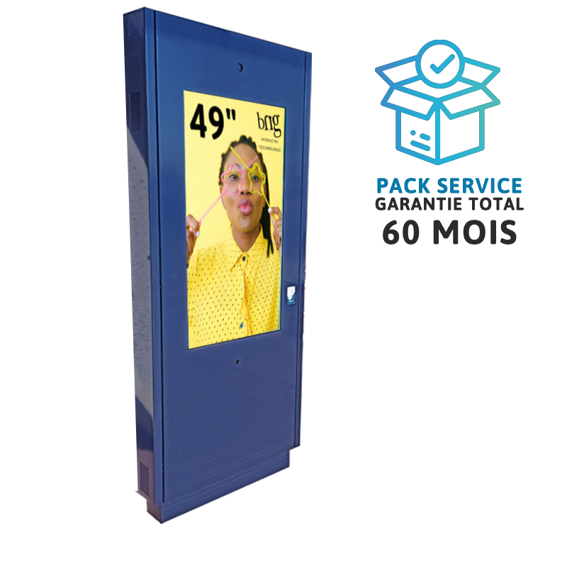 Totem simple DYNAMIQUE 49 pouces service