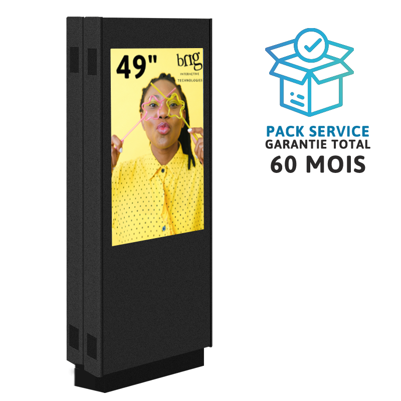 totem double 49 pouces dynamique service