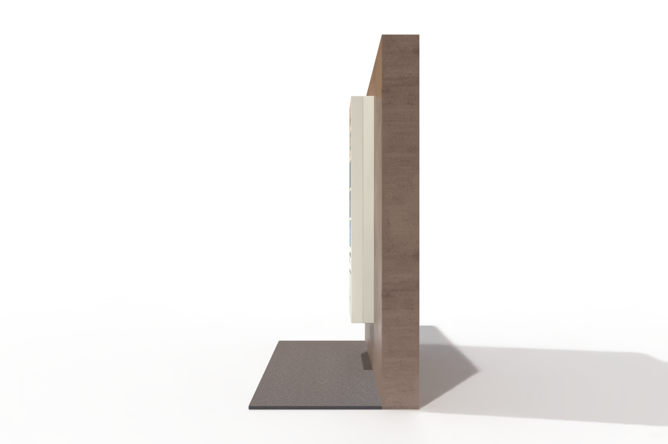 Box mural 49 pouces tactile droit