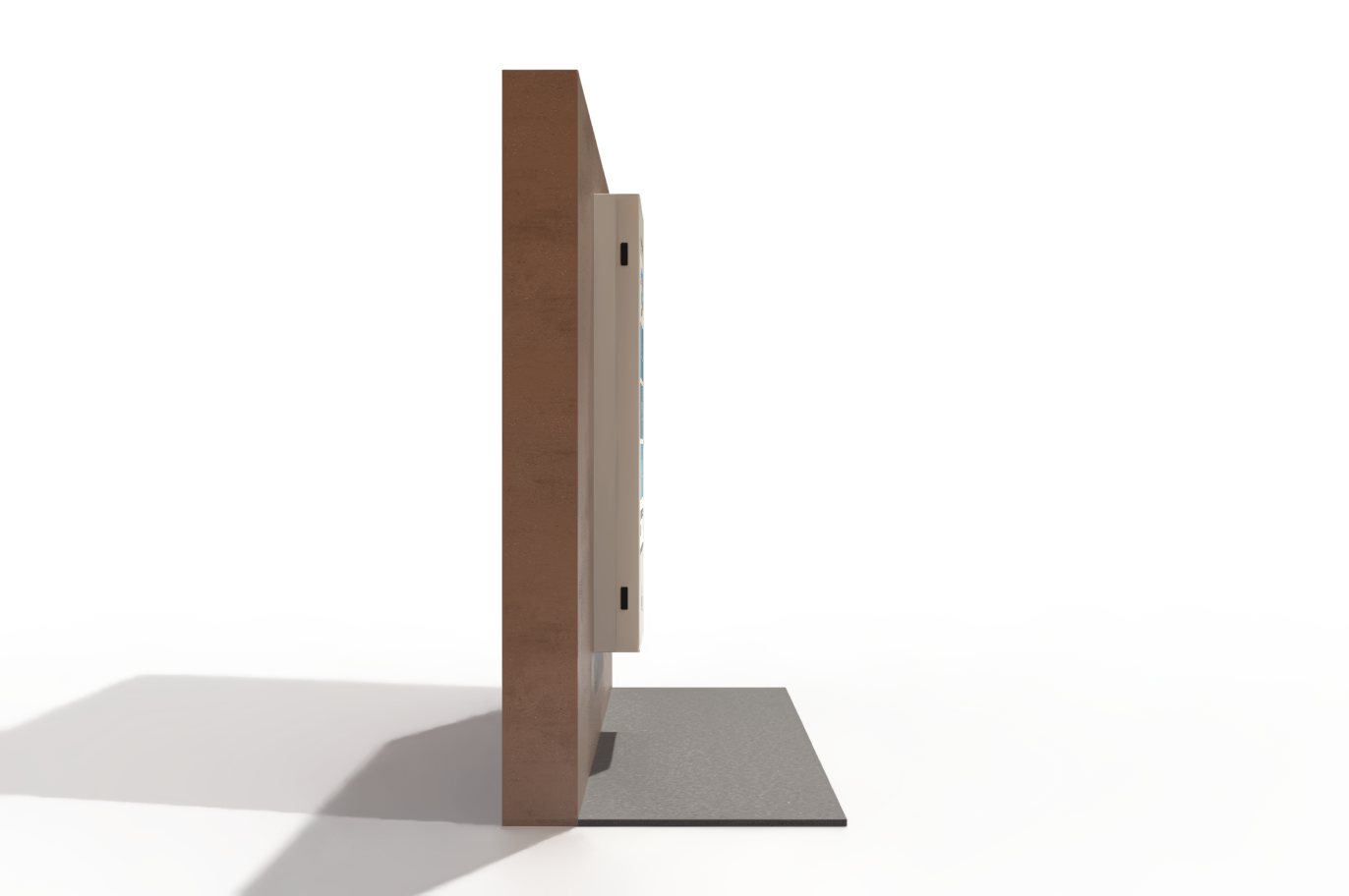 Box mural 49 pouces tactile gauche