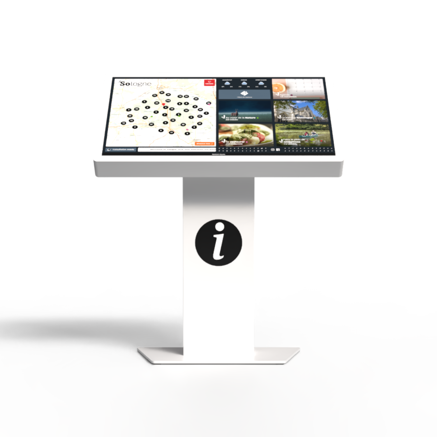 Pupitre 43 pouces 2025 face BNG