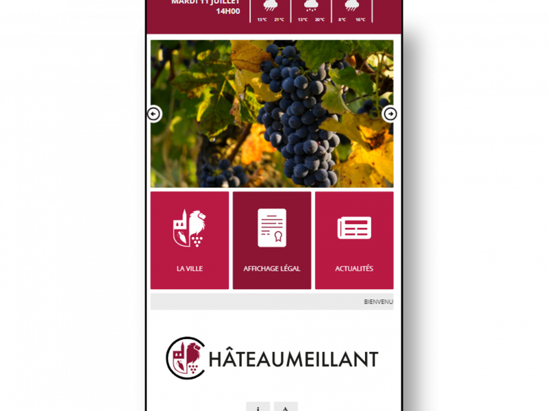 App Affichage Numerique 1 tr