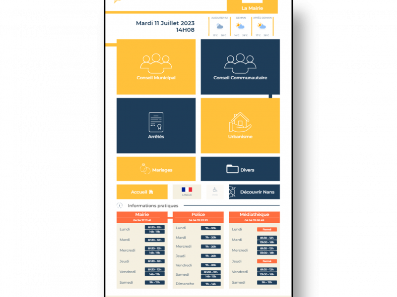 App Affichage Numerique 4 tr