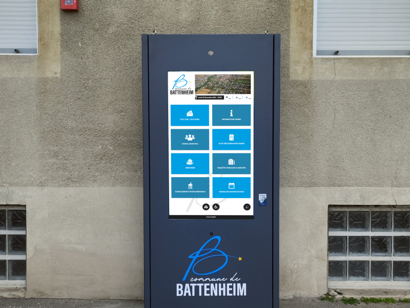 Borne Mairie Battenheim